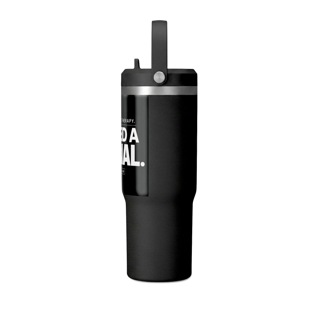 Nomad Tumbler 32oz - "I Need A Social" Insulated Travel Tumbler