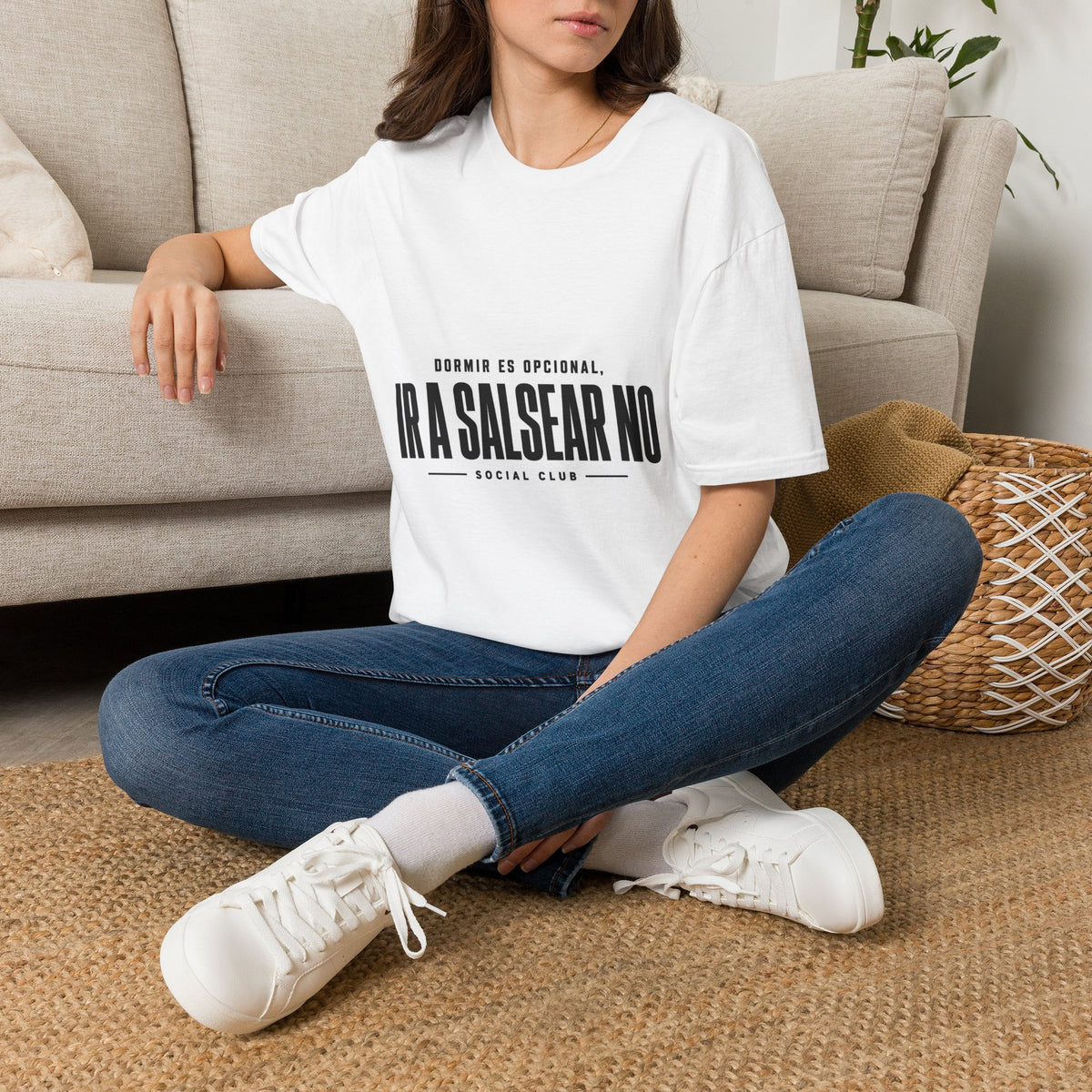 T-Shirt — "Dormir es opcional, Ir a salsear no" Spanish Salsa Dance Tee