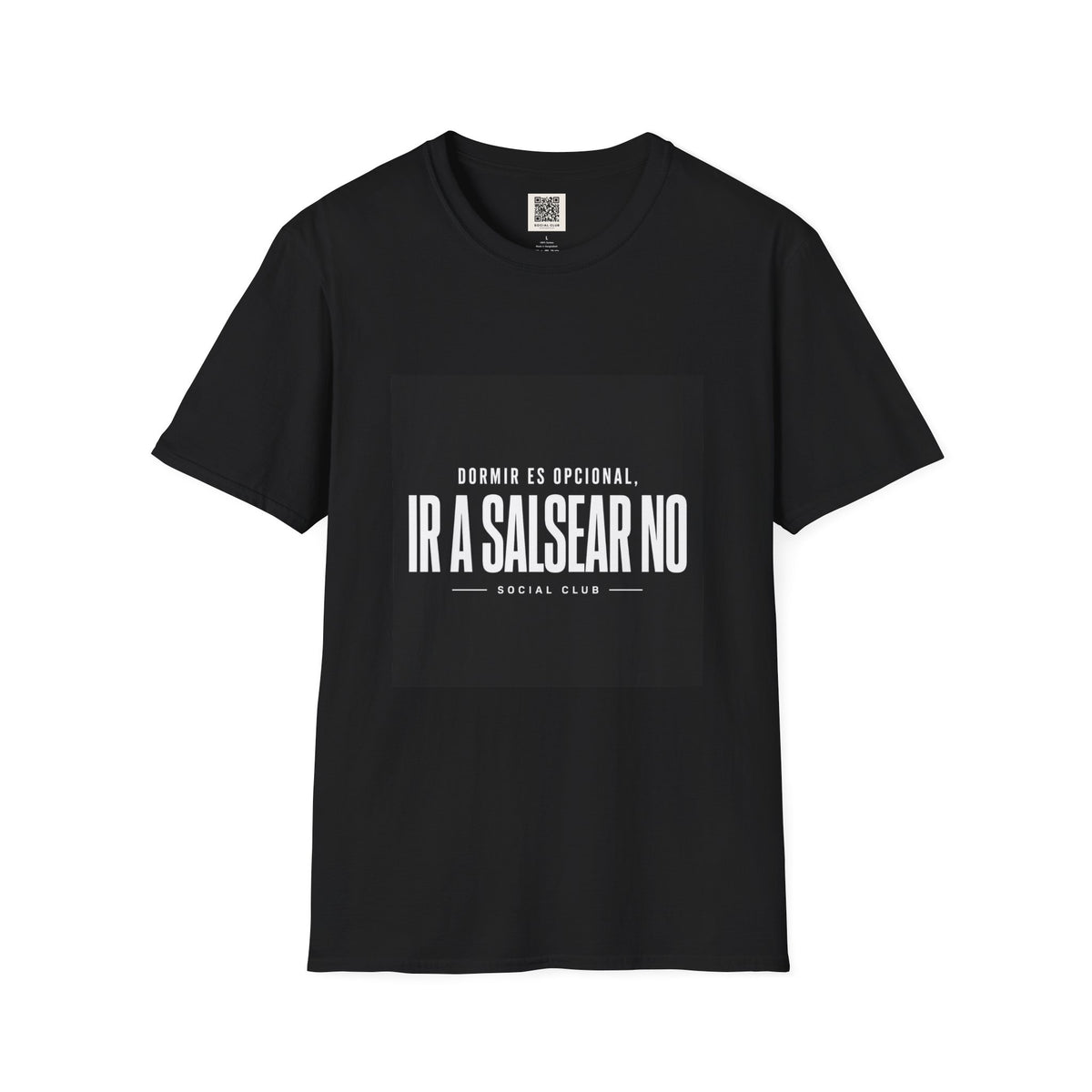T-Shirt — "Dormir es opcional, Ir a salsear no" Spanish Salsa Dance Tee