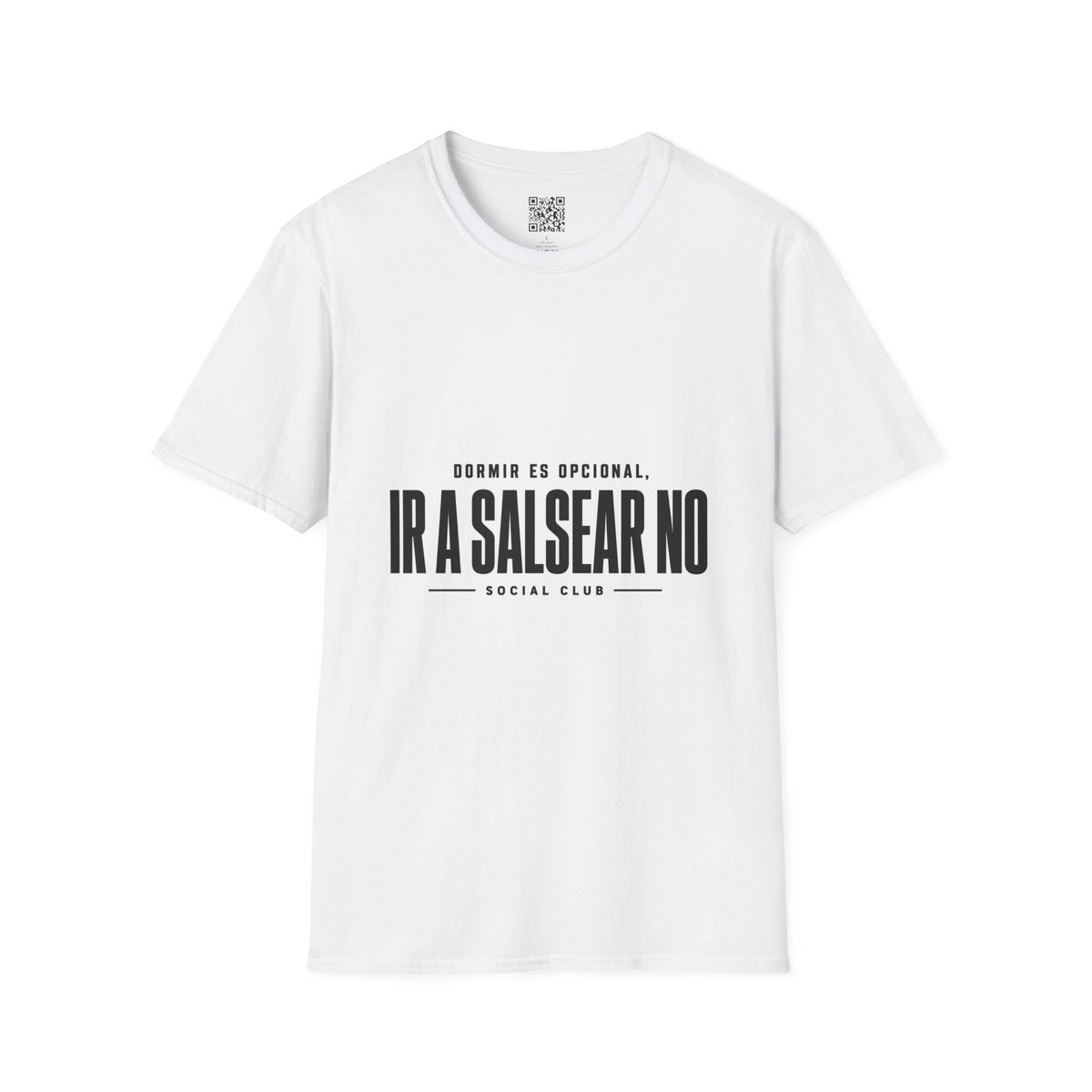 T-Shirt — "Dormir es opcional, Ir a salsear no" Spanish Salsa Dance Tee