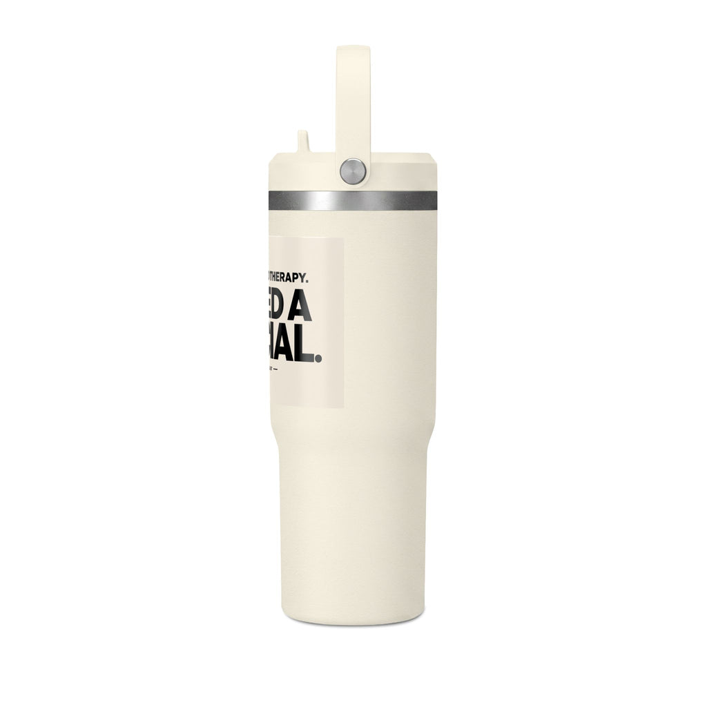 Nomad Tumbler 32oz - "I Need A Social" Insulated Travel Tumbler