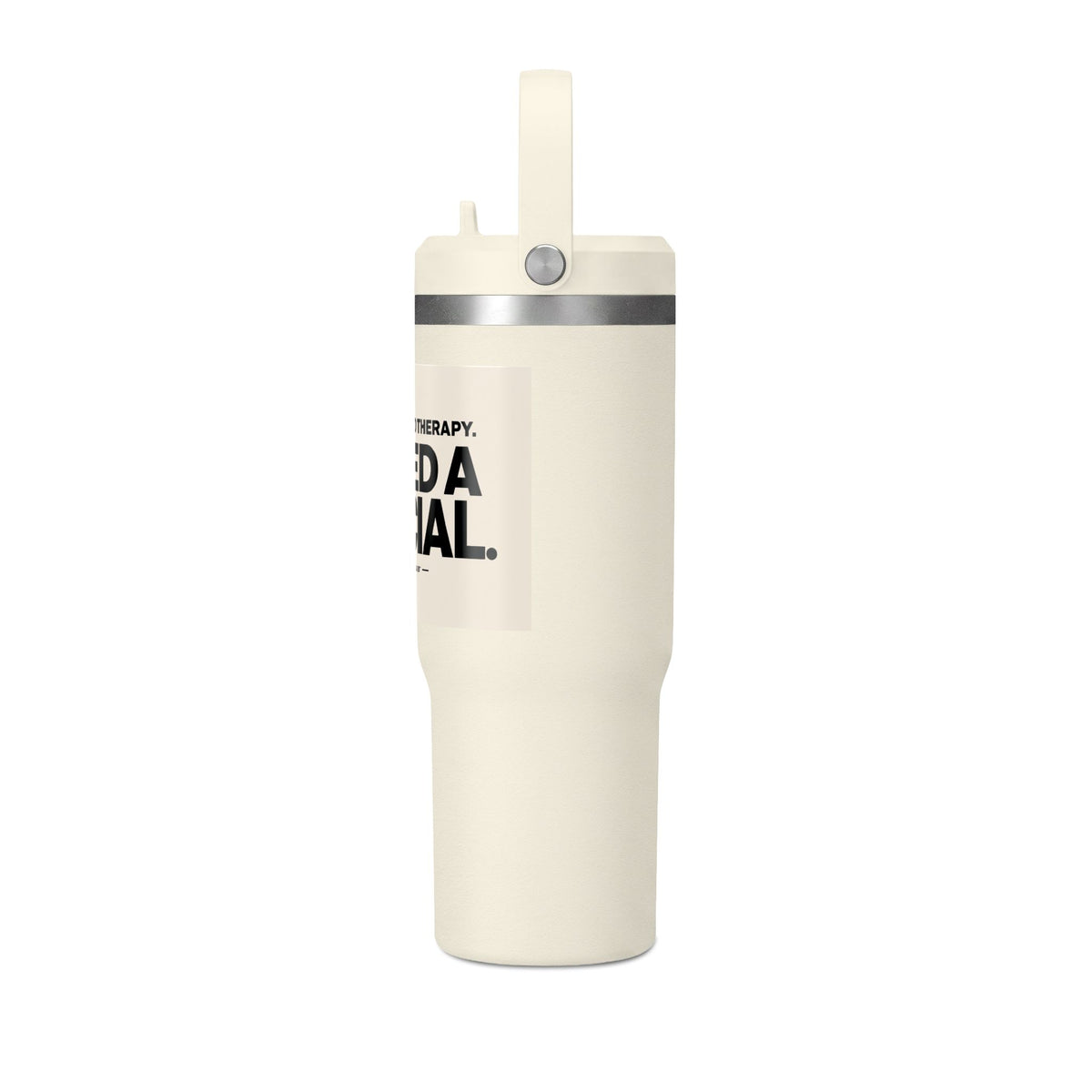 Nomad Tumbler 32oz - "I Need A Social" Insulated Travel Tumbler