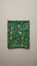 Dance Studio Green Pattern Bandana