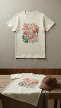 Coral Groove Phrase T-Shirt